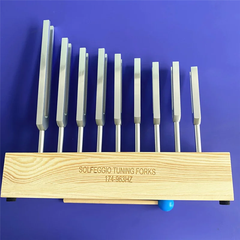 The Song of Alignment – Solfeggio Tuning Fork Set (The Shaman’s Instrument of Resonance) 3