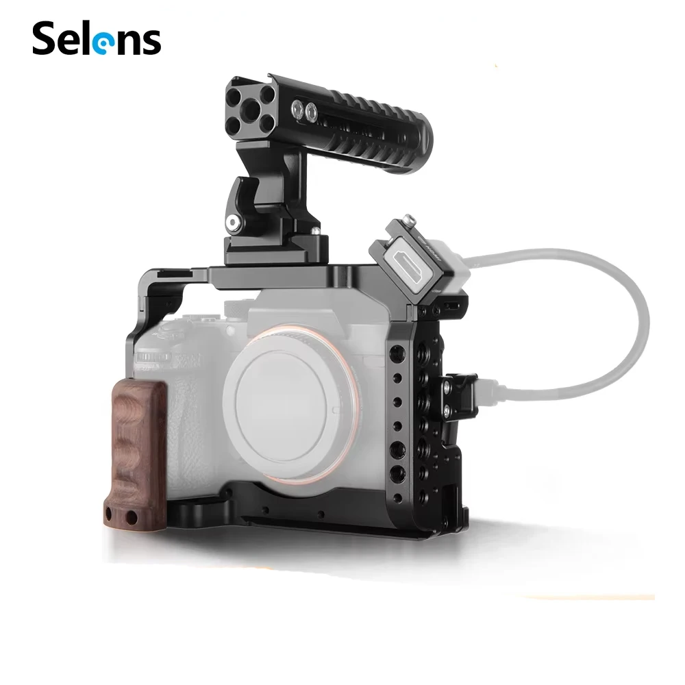 Selens a7iii a7r3 a7m3 Camera Cage Rig For A7III A7R3 A7M3