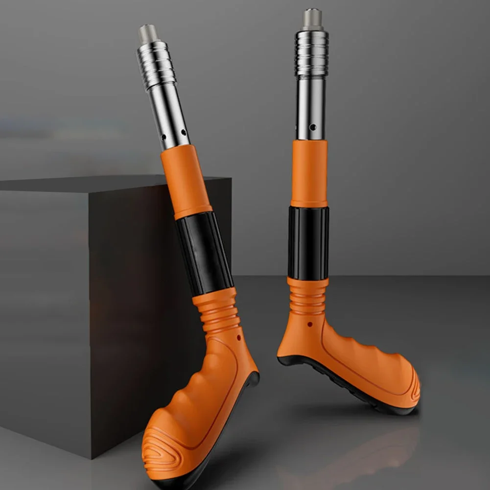 Mini Manual Steel Nail Gun Silence Wall Fastener Air Nail Gun Set With 5-100Pcs Nail One-handed Operate Nail Wall Fastening Tool 3