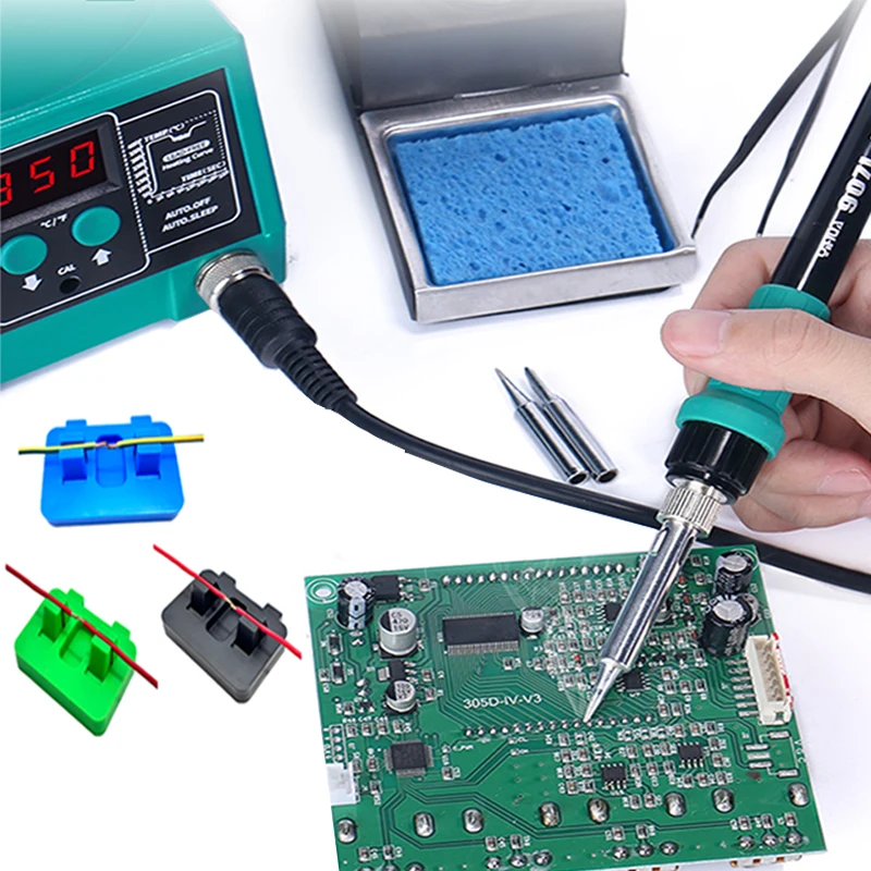 Professional Spring Soldering Clamp-Anti-Slip PCB Welding Fixture for Phone/Electronics Repair Home Wiring & Outdoor Installa soldering tool,circuit board fixture