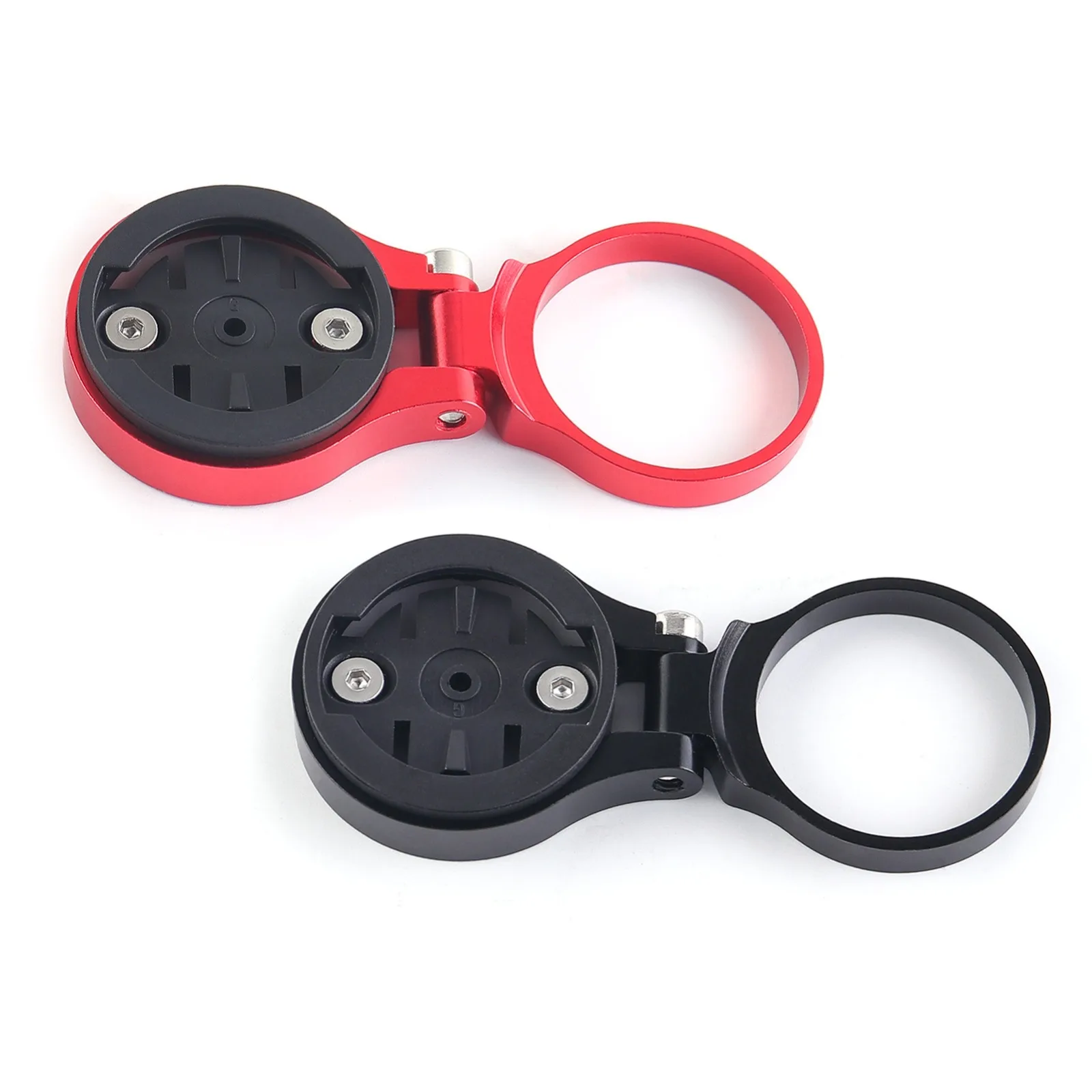 Bicycle Computer Holder Bike Stopwatch GPS Mount Stem Top Cap for Garmin Bryton Cateye Wahoo