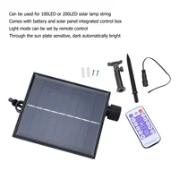 Boîte de commande d'éclairage à guirxiété solaire, circuit imprimé, étanche, réglable, automatique 2