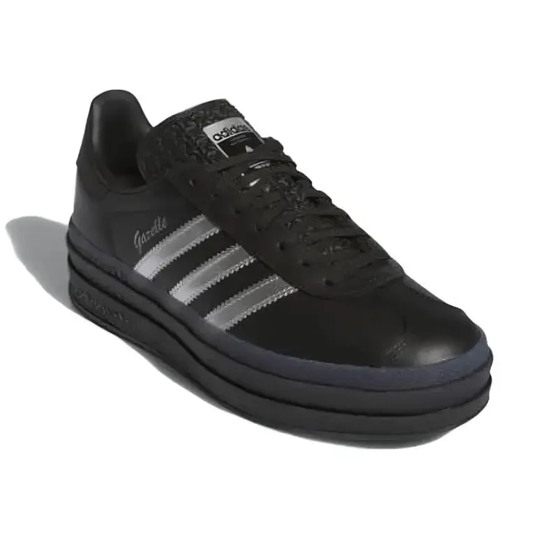 Adidas Originals Gazelle Bold Women's Skateboarding Shoes Platform Booster Shoes women shoes sports board shoes