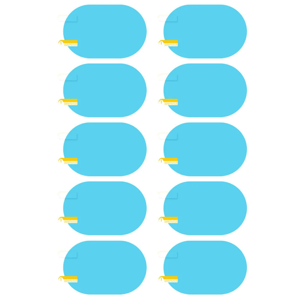 

5 Pairs Car Glass Rearview Mirror Mirrors and Covers Tint Film for Cars Anti-fog