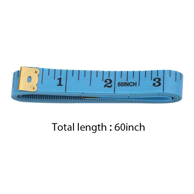 1.5M/60in Color Soft Measuring Tape Garment Measuring Ruler Scale Ruler  Body Measuring Ruler Sewing Double-sided Flat Ruler Tape - AliExpress