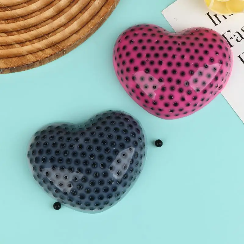 Creative Love Pimple Popping Squeeze Toy - Funny Soft Stress Relief Pinch Toy for Adults & Kids, Anxiety Relief Fidget Toy