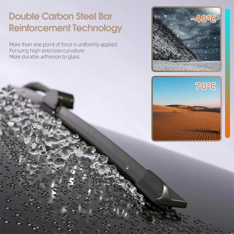 Car Wiper Blades For FAW Bestune B50 2012 2013 2014 2015 2016 2017 Car Accessories Front Windscreen Blade Wiper Goods 6
