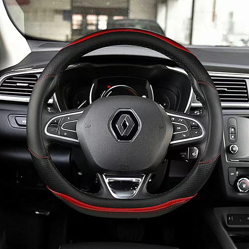 Coprivolante Per Auto In Pelle Pu Per Captur Duster Megane 2/3 Clio Logan Laguna 2 Kadjar Scenic 2 Accessori Auto