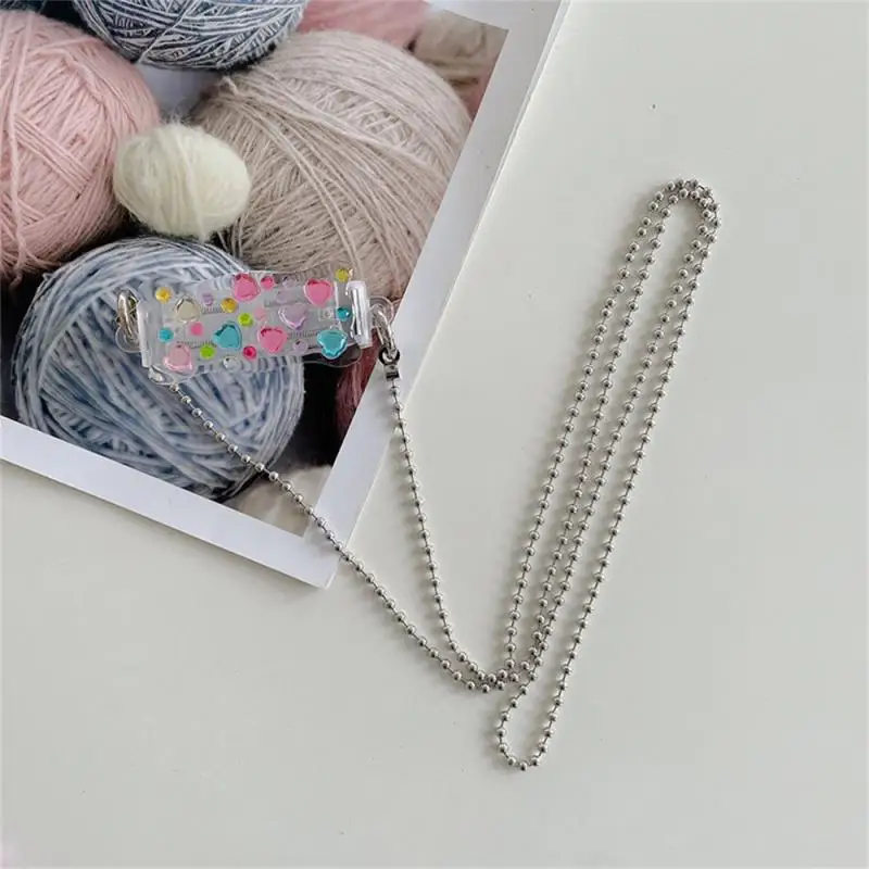 RYRA Love Shape Mobile Phone Back Clip Hanging Neck Mobile Phone Case Anti-drop Cell Phone Strap Rope Adjustable Pho