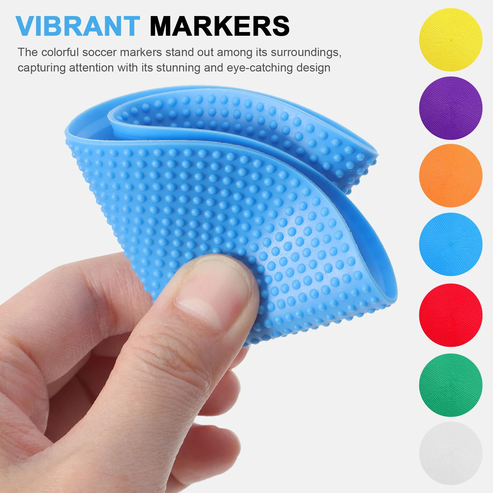 14 Pcs Round Floor Spots Dot Markers Circle Blanks Spot Markers For Classroom Agility Training Equipment For Basketball And
