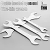 3pcs Hi-Spec Thin Open End Wrench Set Ultra-thin Flat wrench Tool Multi-Function double-end fixed open-end wrench Repair tools 1