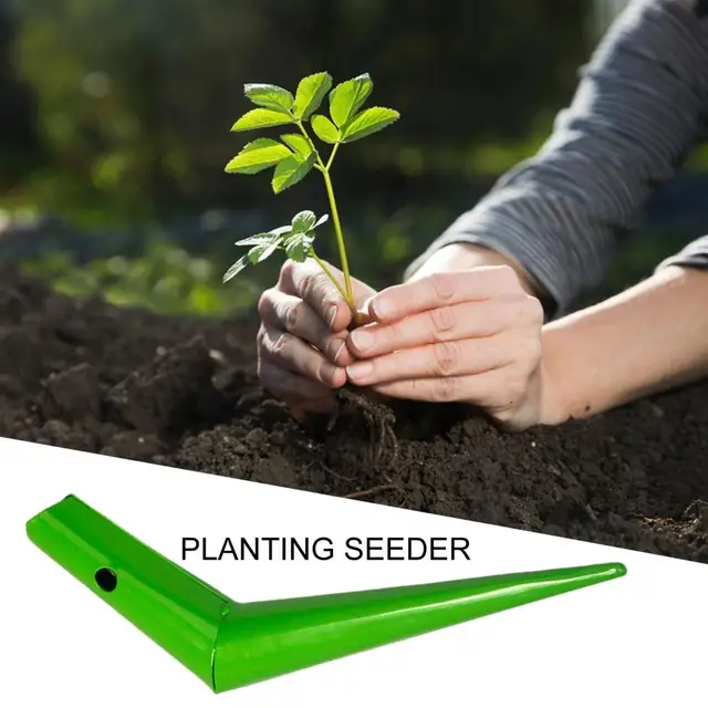 Többcélú Vaskertészeti Lyuk Ásó Szerszám Izzó Dibber Eszközkerti Kellékek - Image 6