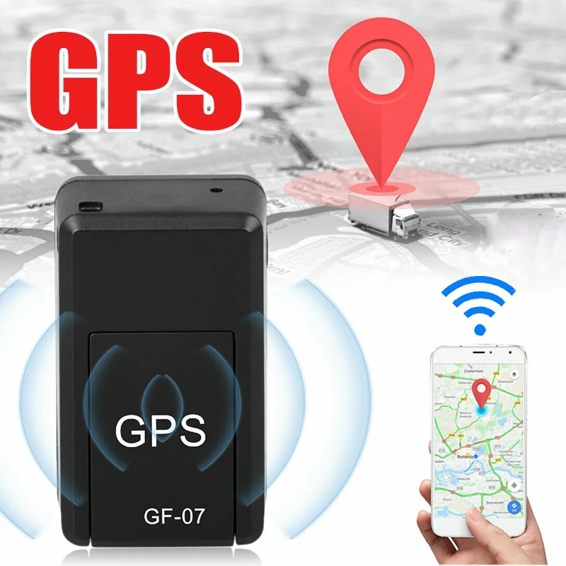 Localizador GPS GF-07 para coche o motocicleta 