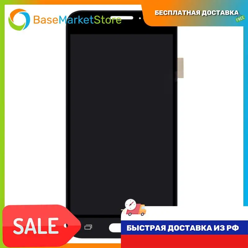 ЖК-Дисплей для Samsung J327T1 Galaxy J3 (2016) в сборе с тачскрином (черный) (In-Cell) | Мобильные