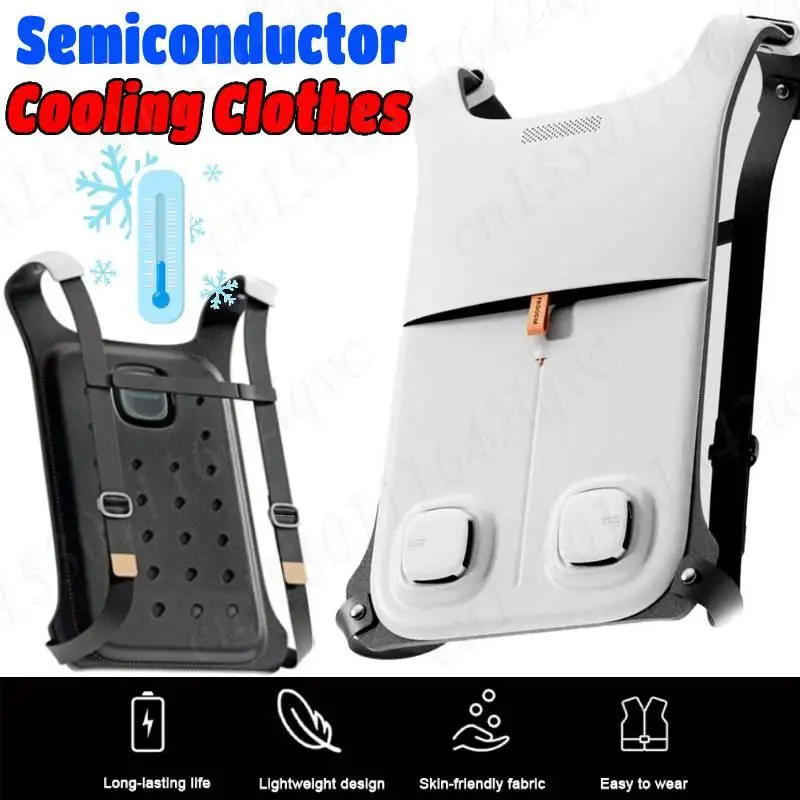 Semiconductor Air Conditioned Cooling Clothes Adjustable Refrigeration ...