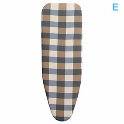 Premium Cotton Ironing Board Cover with Thick Padding and Scorch - Resistant Design (90cm x 30cm) (E)