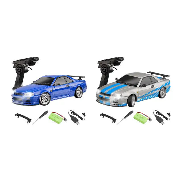RC Drift Car 1:18 Scale Rear Wheel Drive System Remote Control Car for Gift 2