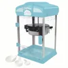 Theater Style Popcorn Popper Machine 4-Ounce Blue Nonstick Kettle Movie Night Experience Includes Serving Tray Easy Clean-Up 2