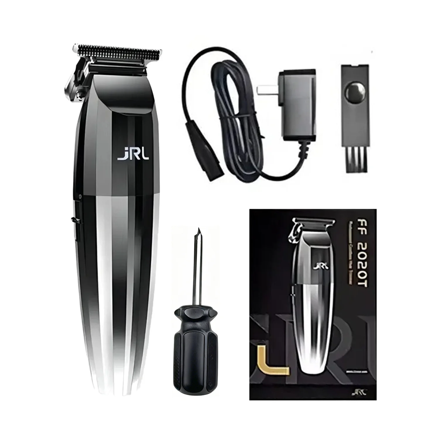 الأصلي JRL2020C 2020T مقص الشعر الرجال المهنية صالون حلاقة الشعر المتقلب 7200 دورة في الدقيقة مجموعة الحلاق رمز تسلسلي فريد