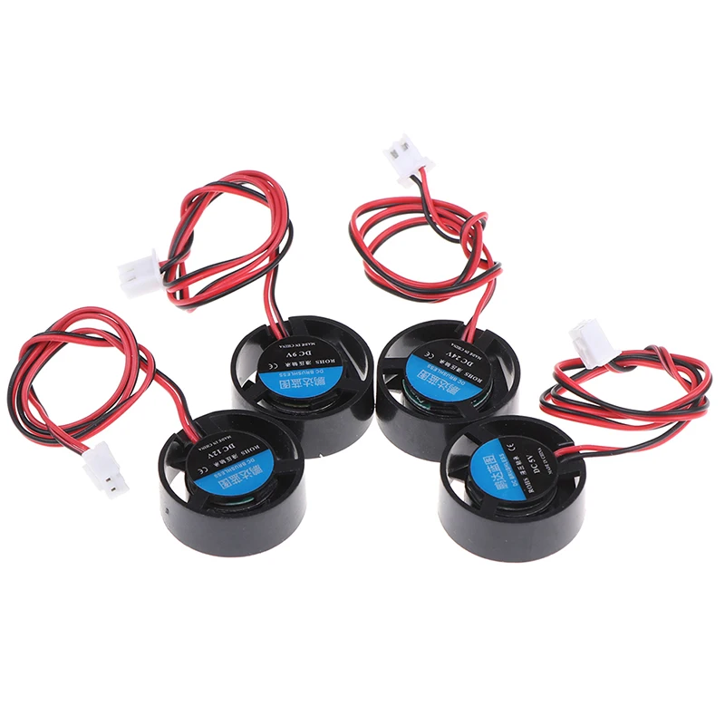 25.5x10mm 5V 9V 12V 24V Round Mini Cooling Fan for LED Lamps Computer Radiator electric fan computer case fan