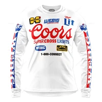 Maillots de descente de camping, VTT, chemises VTT, vêtements de moto Offroad MX, vêtements de sport de motocross, vêtements de chasse à la pêche 5