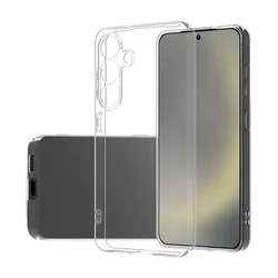 Clear Transparent Soft TPU Case for Galaxy S25Edge (Transparent)