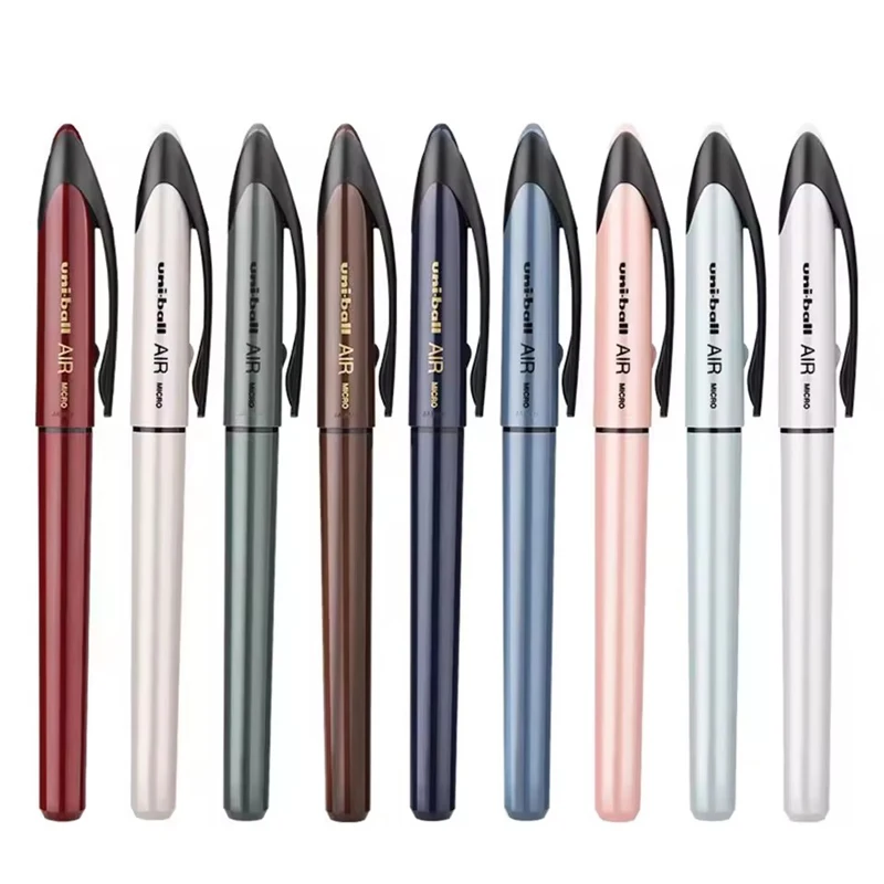 Japan Uniball Gel Pen AIR Straight Liquid Signature Pen UBA-188 Black Technology 0.5/0.7mm Free Writing School Supplies
