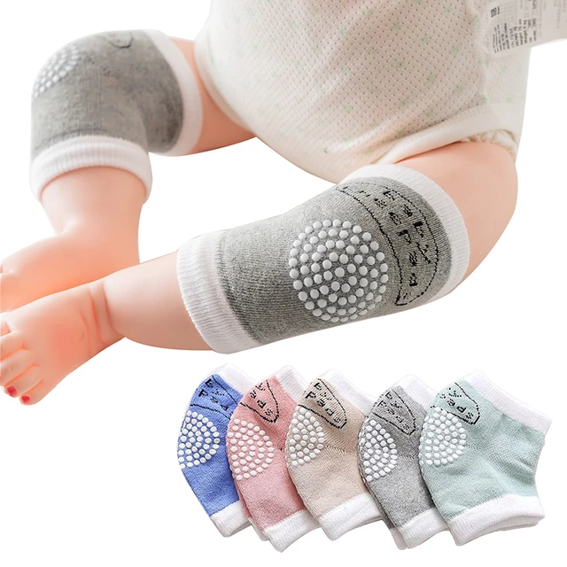 Genouillères de sécurité pour bébé, coussin de coude, genouillère pour  enfants, accessoires de sécurité pour tout-petits, chaussettes de  protection - AliExpress