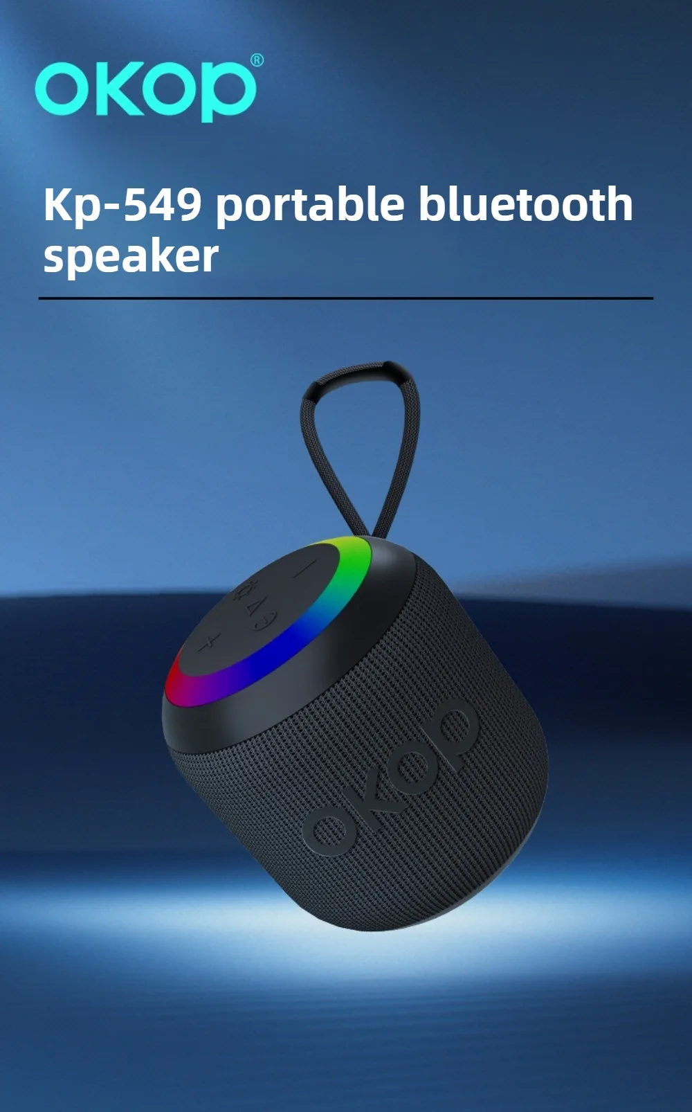 Tragbarer Bluetooth Lautsprecher Mit Erstklassiger Klangqualität_voghion.com