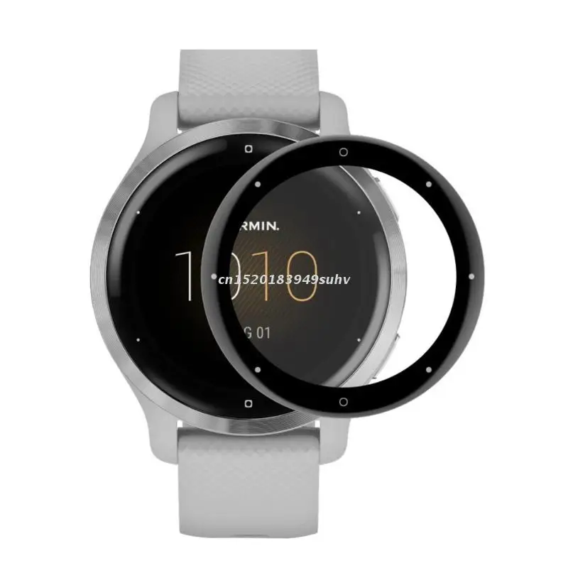 2-Pack 3D Curved Edge Screen Protector for Smart Watch - High Definition Full Cover Film