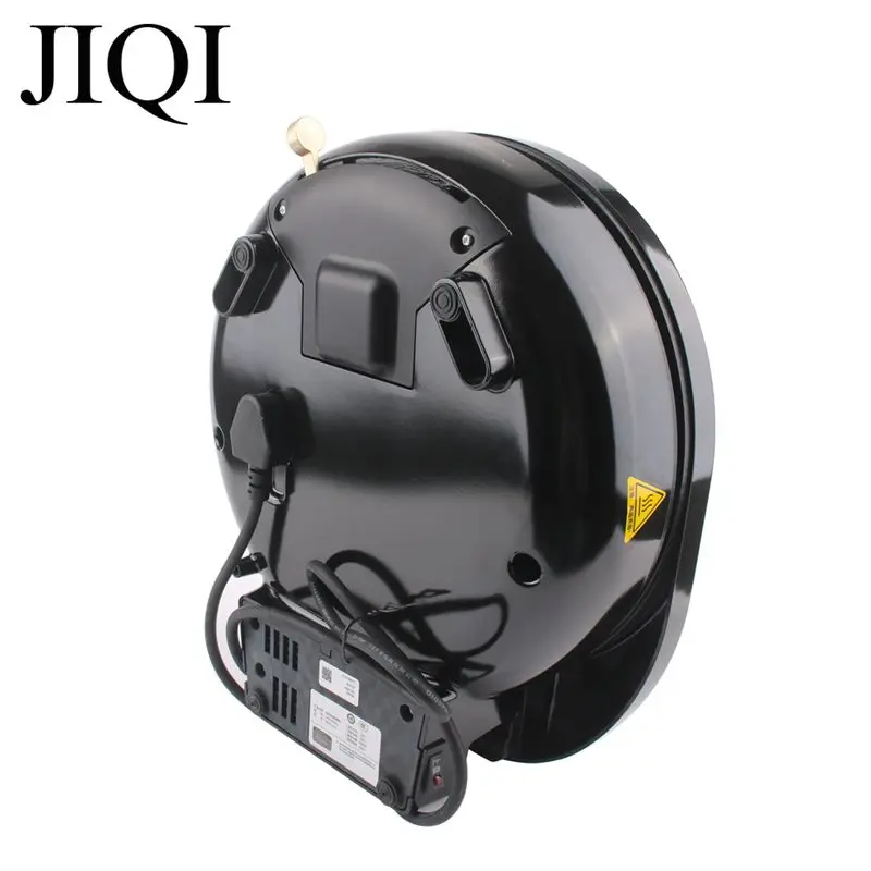 JIQI 220V Household Double Sided Baking Pan Electric Skillet Frying Pan Crepe Pancake Maker Automatic Pizza Pie Machine BBQ Tool 3