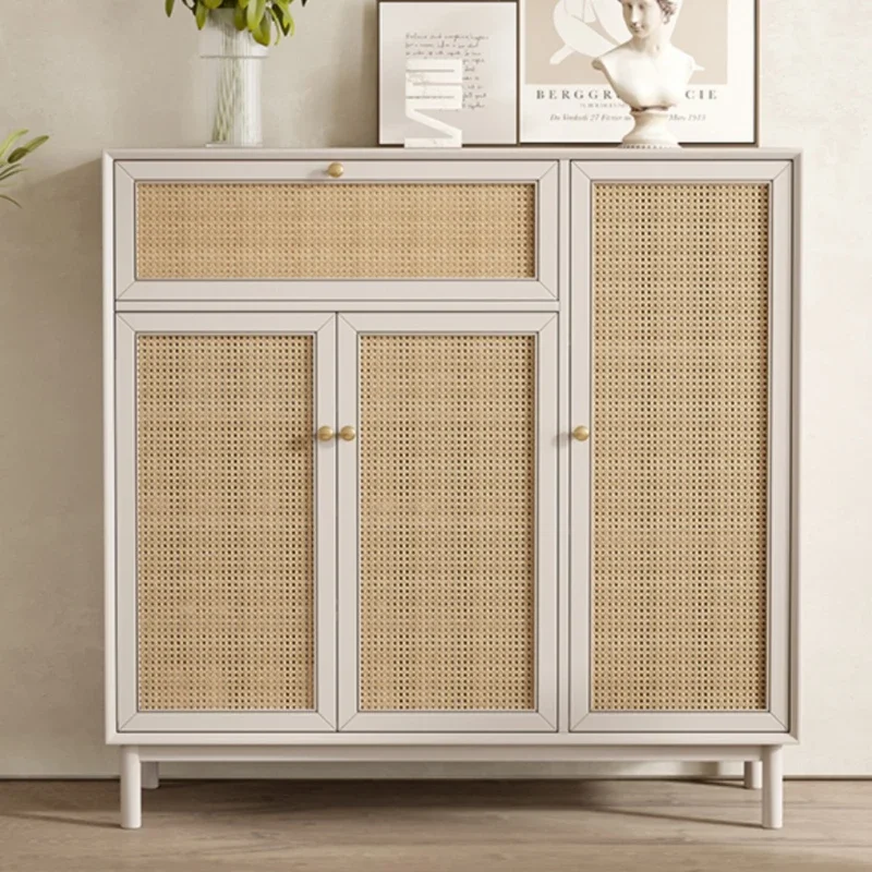 

Nordic design shoe cabinet Retro wooden Multifunction Japanese shoe rack shelves Storage simple Zapatero home furniture HD50XJ