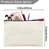 Black Initial Letter Custom Name Cosmetic Bag Women Neceser Makeup Bag Zipper Pouch Travel Toiletry Organizer for Wedding Party 2