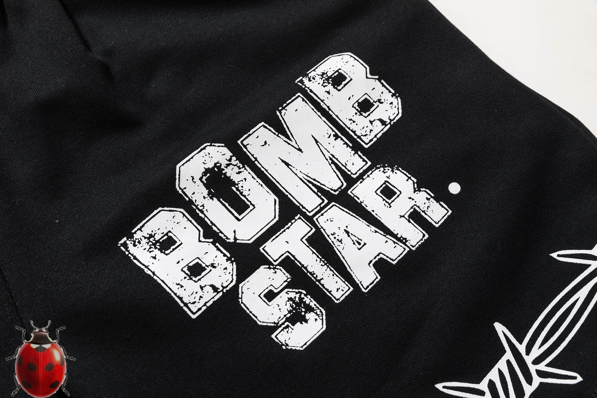 Retro Street Letter Print Heavyweight Quarter Shorts Men's and Women's Trendy Loose Sports Basketball Casual Shortpant