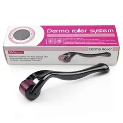 0.2mm 0.25mm 0.3mm 540 Derma Roller for Hair Growth Beard Growth Skin Care Tool Anti Acne Removal Wrinkle Micro Needle Roller