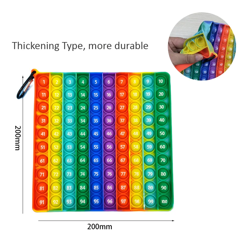 Digital Multiplication Table Push Bubble Montessori Educational Math Toy Arithmetic Teaching Aids Toys for Kids Multiply Learn educational toys,math toys,teaching aids toys