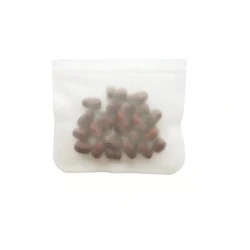 Eco - Friendly Reusable Silicone Storage Bag - Dishwasher & Freezer Safe, BPA - Free (L 1pcs C2101C)