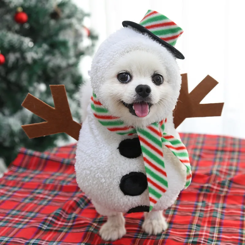 Snowman Costume - Cosplay Clothes For Dogs