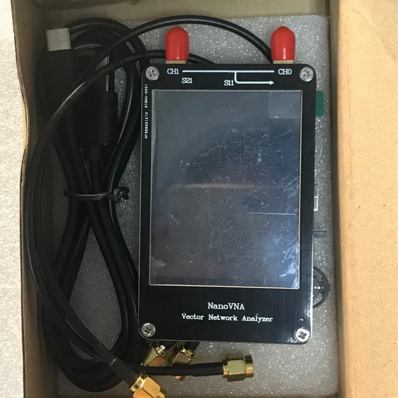 Nanovna VNA 2.8 Inch Network Analyzer Antenna Analyzer 50Khz-900Mhz Antenna Built-In Battery