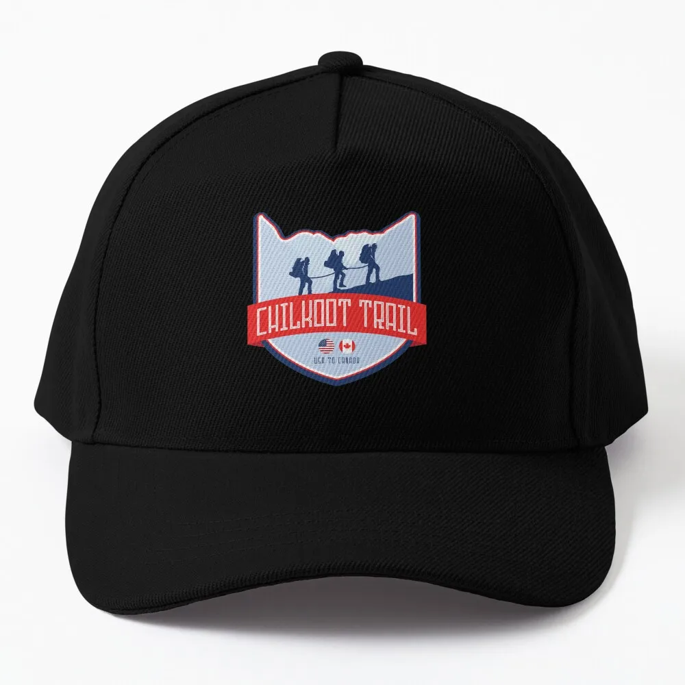 

Chilkoot Trail - USA to Canada Baseball Cap Hat Man Luxury |-F-| Fishing Caps Hood Hats Man Women's