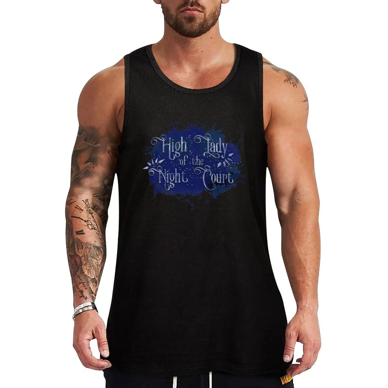 

High Lady of the Night Court Tank Top Man clothes for gym Men's t-shirt