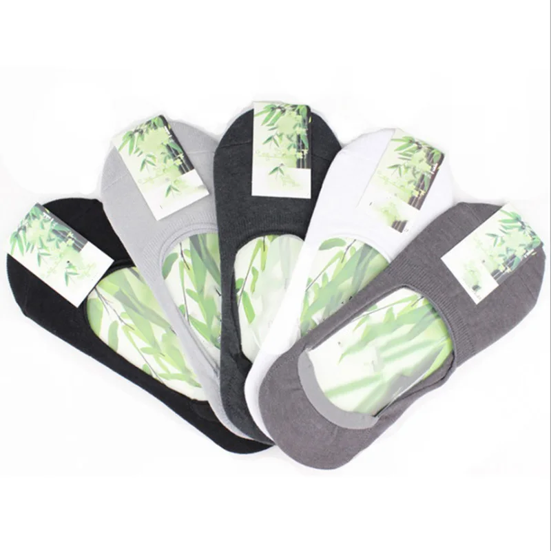 

10 Pairs/Lot=20Pieces Men Breathable Invisible Socks Low Cut Casual Cotton Loafer Boat Non-Slip No Show High Quality Funny Sock