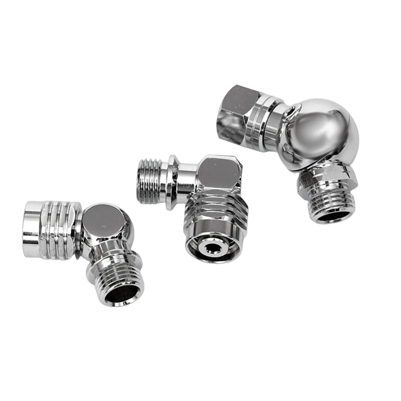 90 Degree Swivel Hose Adapter 2Nd Stage Scuba Diving Regulator Connector Dive Replacement Parts
