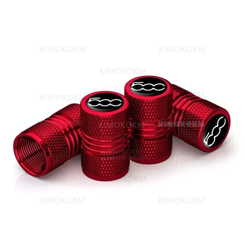 Set of 4 Stylish Car Tire Valve Caps – Premium Protective Covers