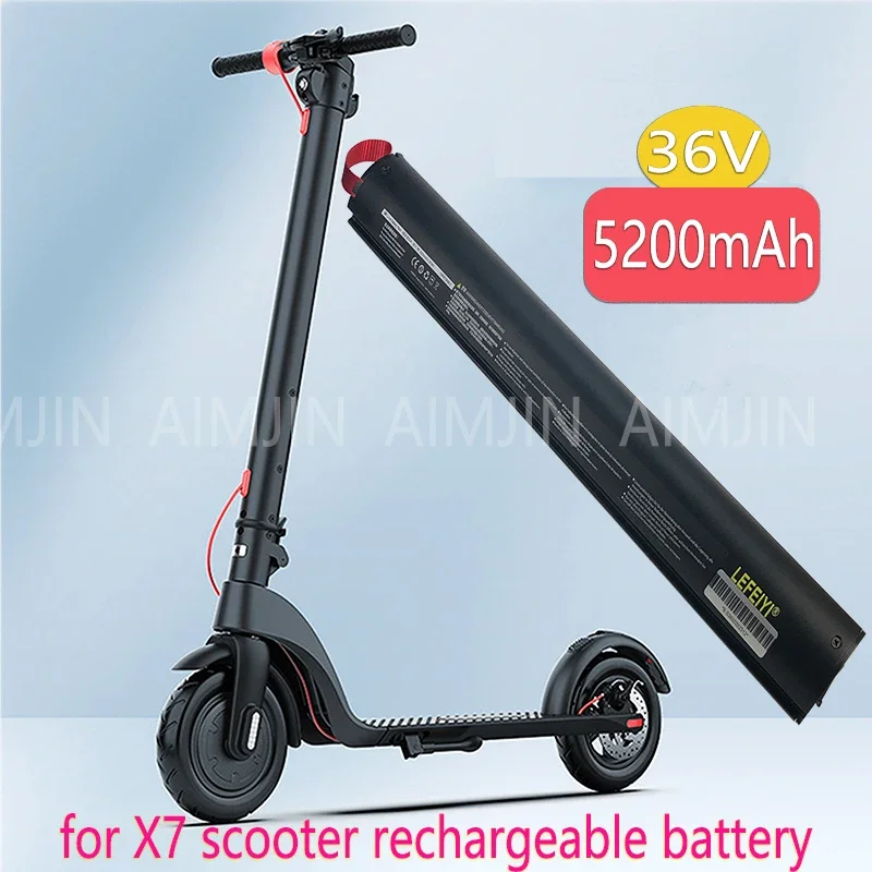 

2023 Upgrade 5200mah 36V for HX-X7 electric scooter Dedicated battery Large capacity and long battery life