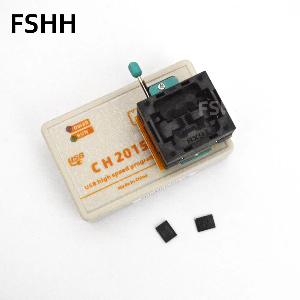 SPI ÷ USB α׷ CH2015 + TFBGA24 to DIP8  BGA24 6X8MM, ÷ 25Q64/25Q128 eeprom/AVR/ ÷ α׷ 
