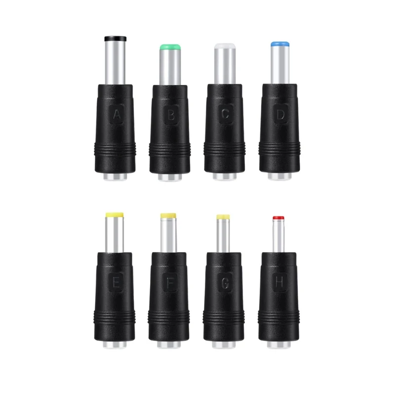 전원 케이블 용 범용 5V 5.5x2.1mm 3.5mm 4.0mm 4.8mm 6.4mm 플러그 충전 코드 어댑터 경로에 적합