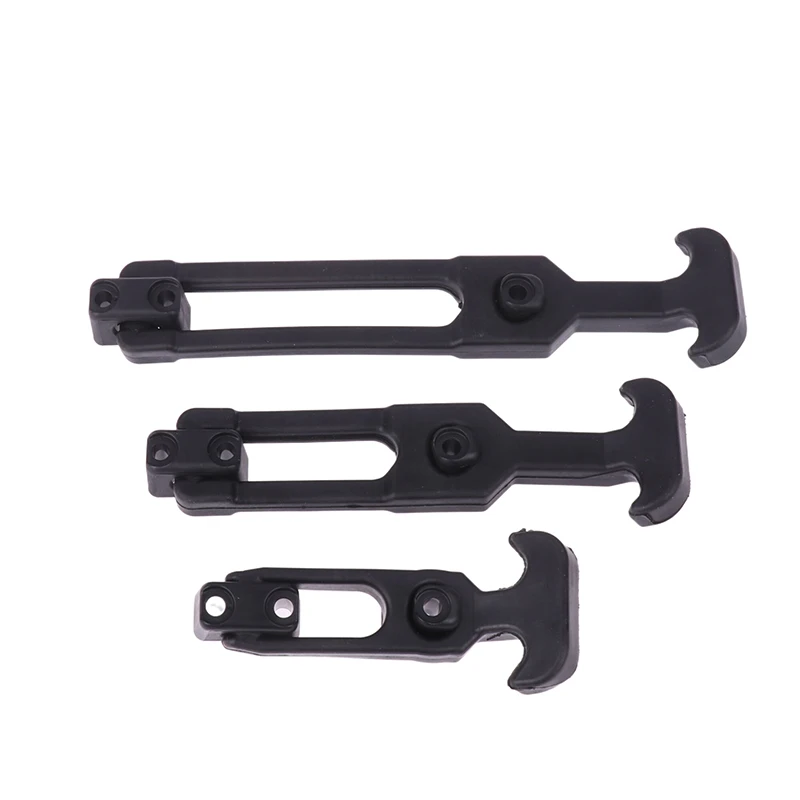 Description Picture 4 of itemRubber Hood Catch Flexible T-Handle Hasp Rubber Flexible Draw Latches With Brackets For Tool Box Vehicle Engine