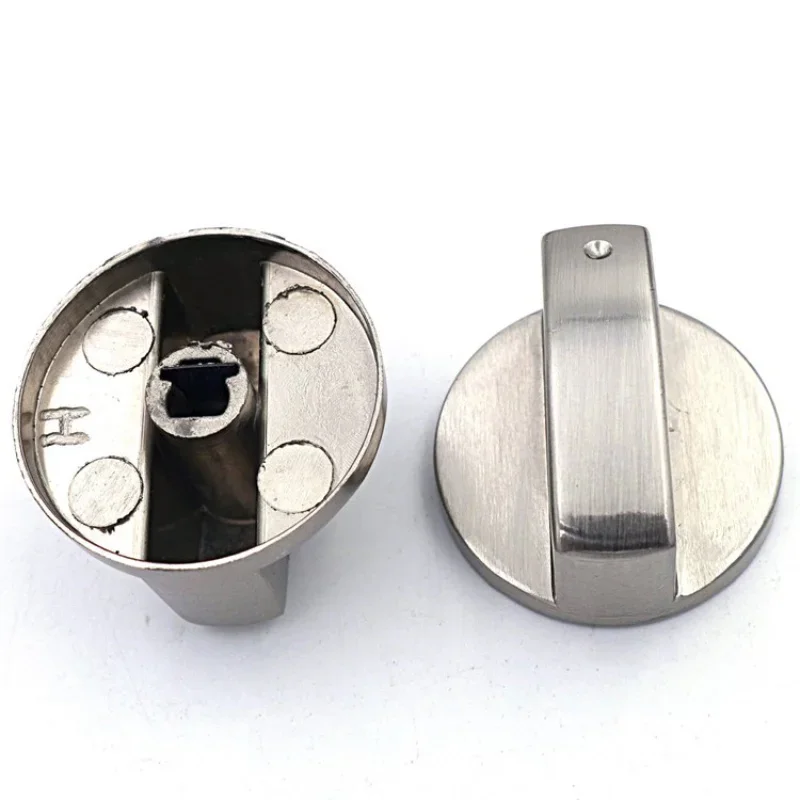 Metal Gas Stove Cooker Knobs Adapter Oven Switch Control Locks Cookware Parts Replacement Universal 6/8mm Gas Stove Control Knobs