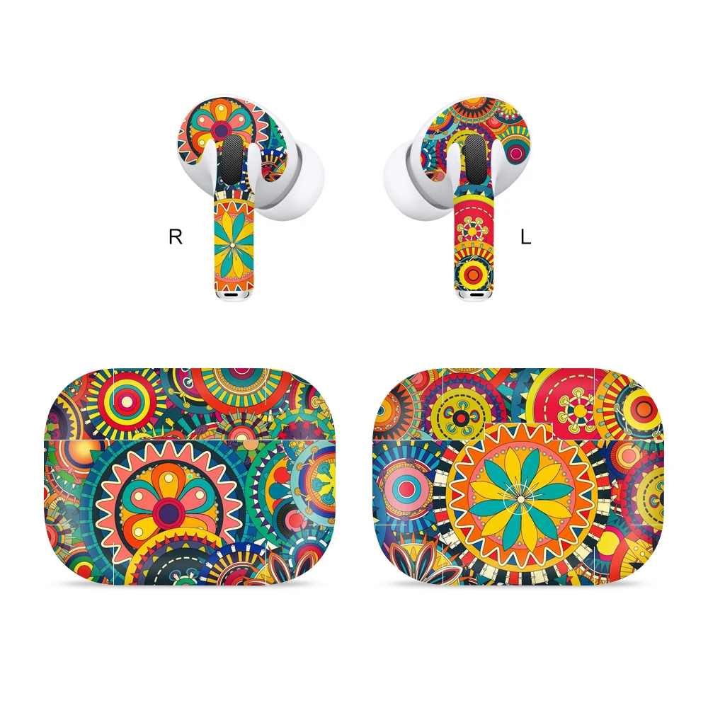 Ycsticker-dust-proof Earphone Skin Protective Sticker Caixa de Carregamento Decalques para Airpods Pro - Image 4